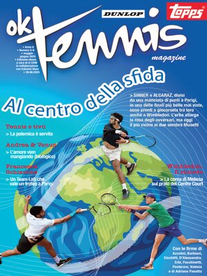 cover image of OKTtennis Giugno 2025, Anno 8,  Numero 5-6, maggio--giugno 2025